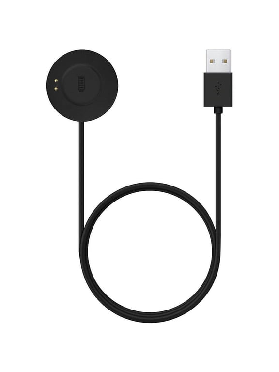 Air 3 Smartwatch & iTouch Sport 3 Smartwatch Replacement USB Charger Cable, 5 feet (Black)