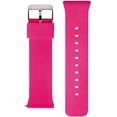 thumbnail image 1 of iTouch Air and iTouch Pulse Smartwatch Solid Silicone Replacement Straps, 9.5 in, Fuschia, 1 of 2