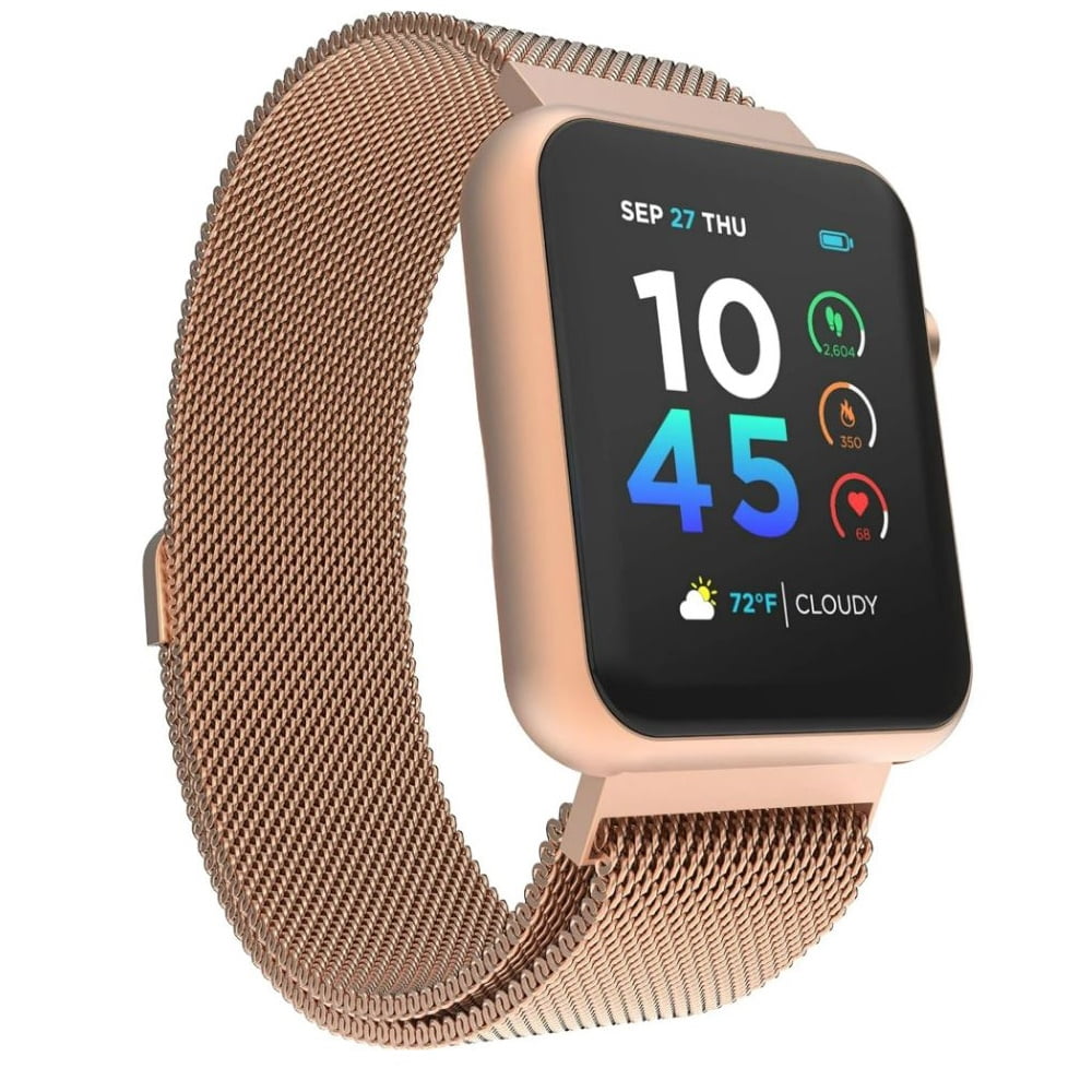 Pre-Owned iTouch Cellular 41mm Rose Gold Mesh Case with Rose Gold Strap Band