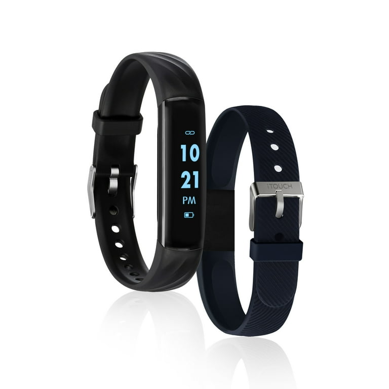 iTouch Slim Interchangeable Fitness Activity Tracker With Bonus