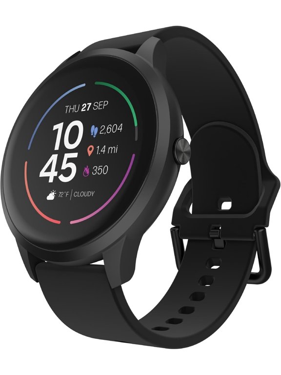 Sport 4 Smartwatch: Black Case With Black Strap