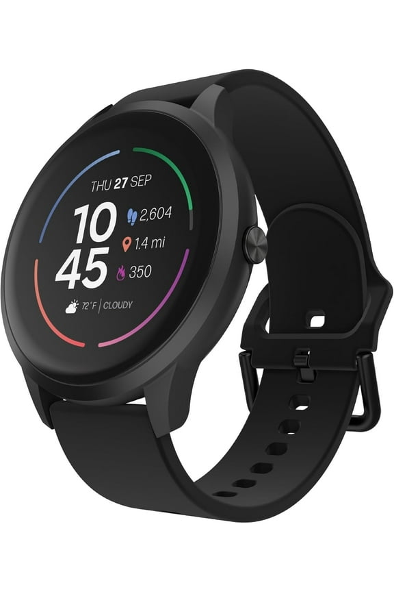 Sport 4 Smartwatch: Black Case With Black Strap