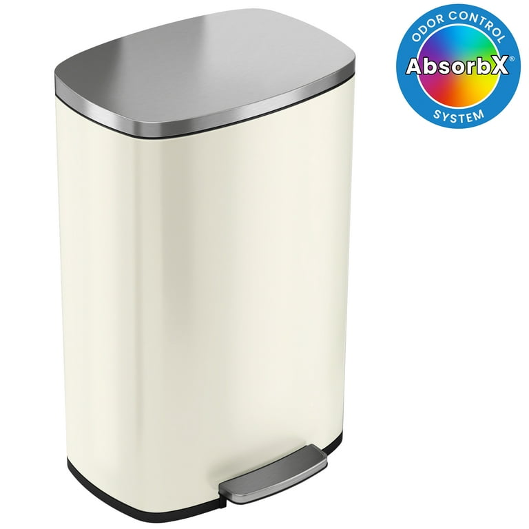  13 Gallon Kitchen Trash Cans Step Open Trash Cans with