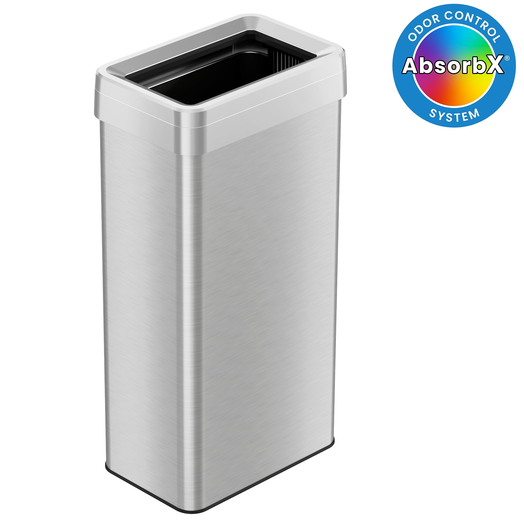 HLS Commercial Dual Push Door Odor Control Trash Can