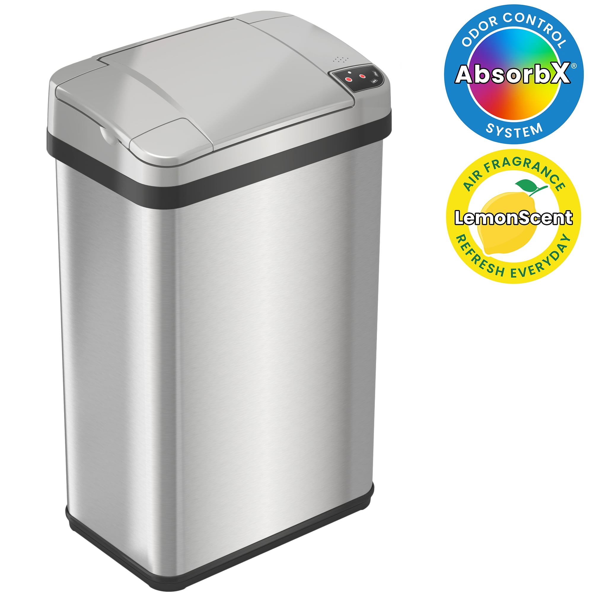 Touchless Stainless Steel 4 Gallon Motion Sensor Trash Can