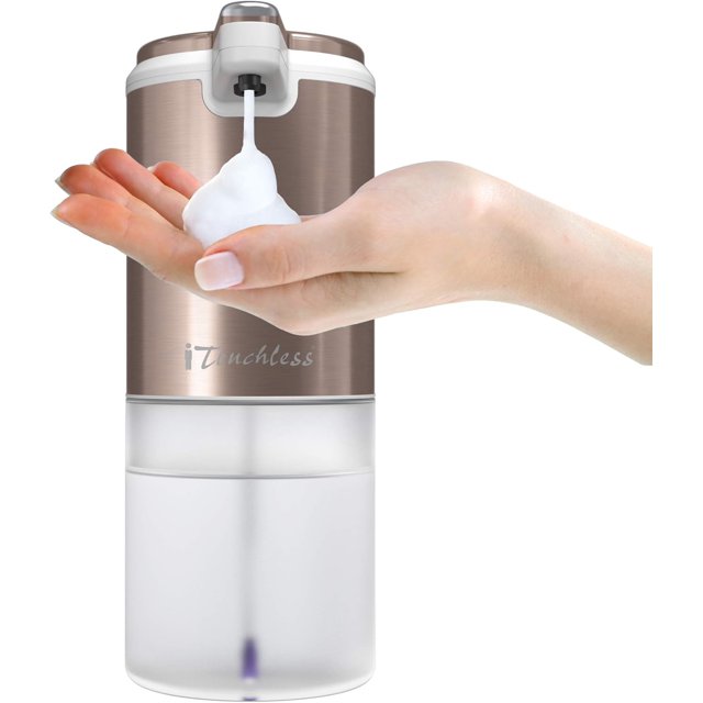 iTouchless Stainless Steel Ultraclean 11 fl oz/325 ml Sensor Foam Soap