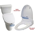thumbnail image 1 of iTouchless White Elongated Touch-Free Sensor Controlled Automatic Toilet Seat iTouchless White Elongated Touch-Free Sensor Controlled Automatic Toilet Seat, 1 of 1