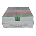 thumbnail image 1 of Memorex 100pk Slim Jewel Cases with Inserts for CD DVD Disc Storage Protection, 1 of 6