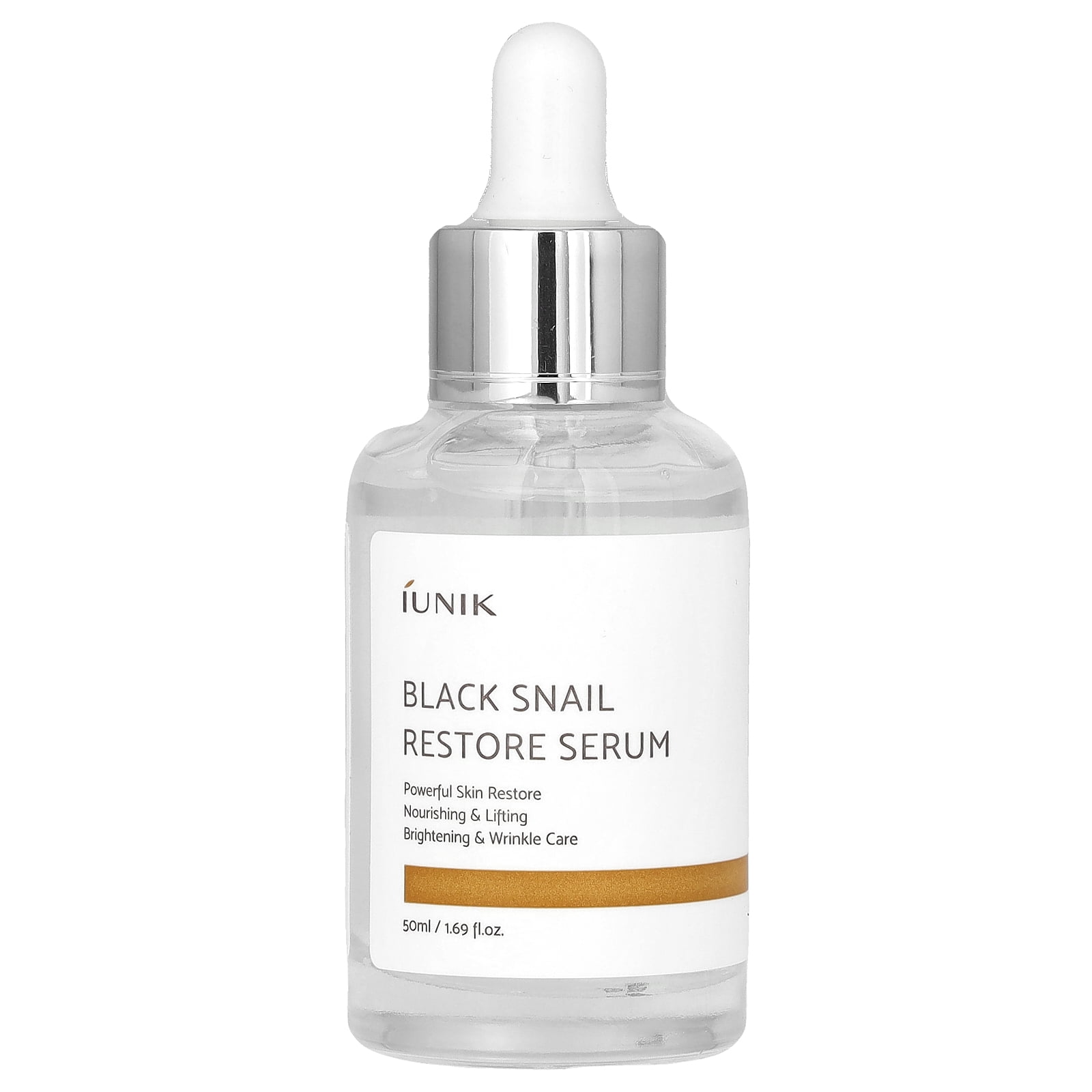 iUNIK Black Snail Restore Serum, 1.69 fl oz (50 ml)