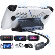 iVANKY 8-in-1 Docking Station for Valve Steam Deck OLED/ASUS ROG Ally/Lenovo Legion Go/MSI Claw