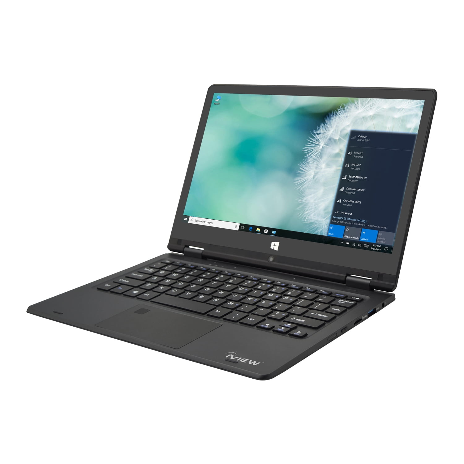 iView Maximus Ultra Slim 11.6 Inch Touchscreen Foldable Laptop, Windows