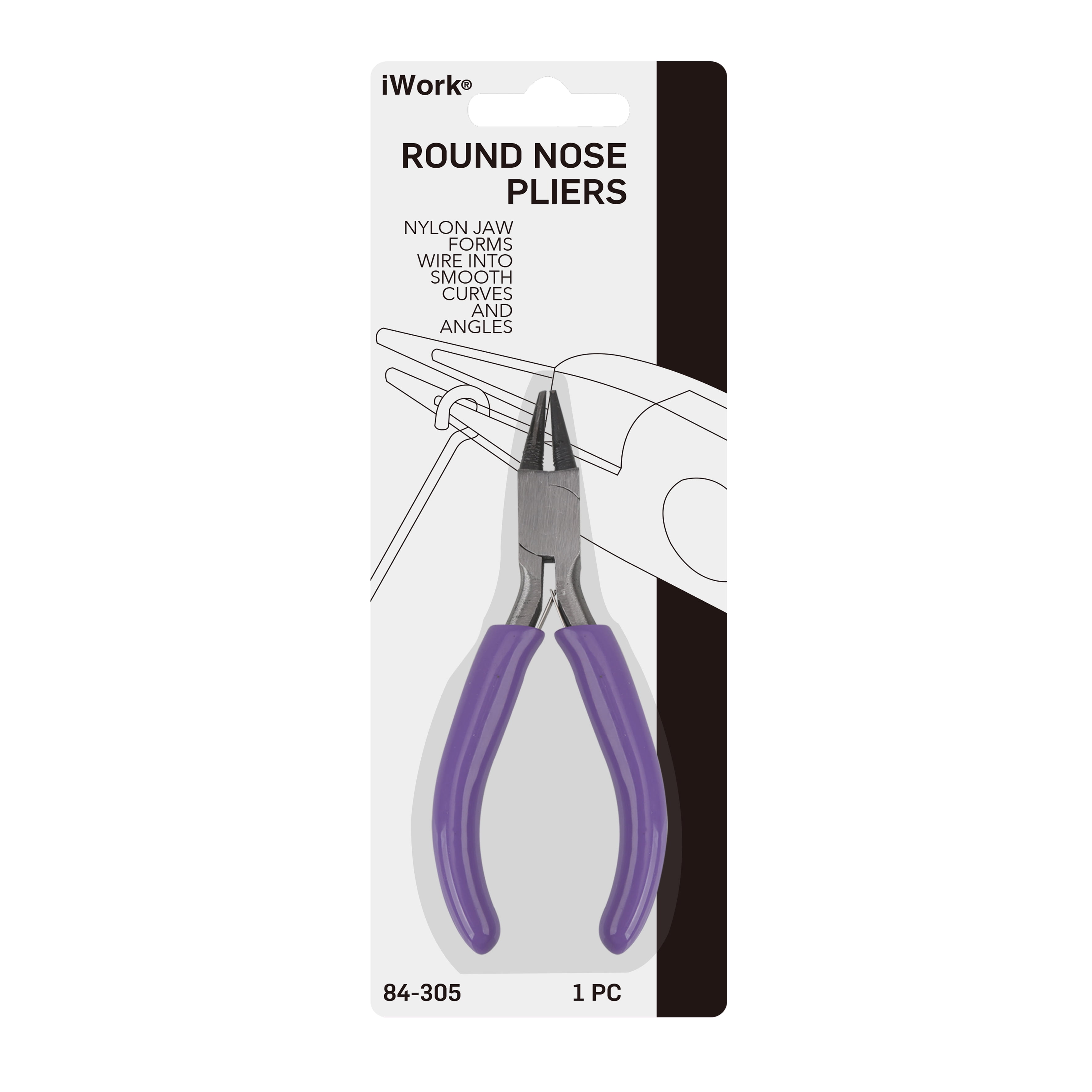 The BeadSmith Flat Nose Parallel Pliers