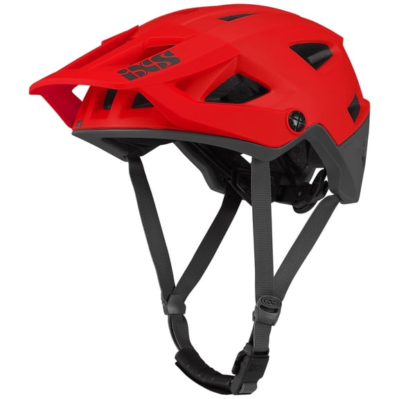 iXS Trigger AM All Mountain/Enduro Bicycle Helmet, Flou Red, SM(54-58cm)