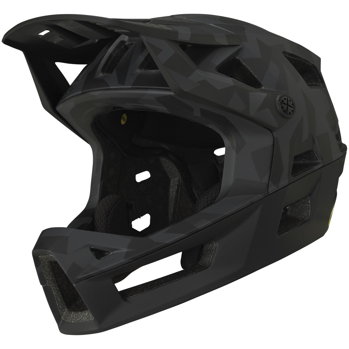 iXS Trigger FF MIPS Enduro Mountain Bike Full Face Helmet Black Camo ML(57-59cm)