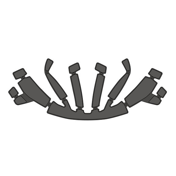 iXS Mips Replacement Pad Kit Trigger FF SM Mips Helmet