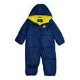 thumbnail image 1 of iXtreme Baby Boy Puffer Snowsuit Pram Bunting, 1 of 3