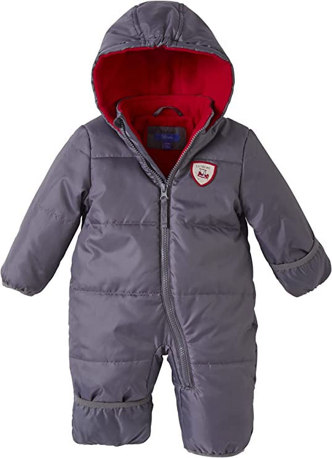 Pink Platinum Baby Girl Puffer Snowsuit Pram Bunting