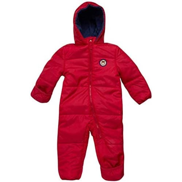 iXtreme Baby Boy's Snow Pram Newborn Infant Hooded Bodysuit Bunting