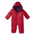 thumbnail image 1 of iXtreme Baby Boys Snowsuit - Fleece Lined Baby Winter Suit, Infant Snow Suit Pram with Hood (6M-24M), 1 of 7