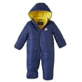 thumbnail image 1 of iXtreme Baby Boys Snowsuit - Cozy Fleece-Lined Winter Snowsuit - Baby Pram Bodysuit with Hood, 1 of 7