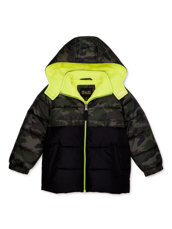 Baby Toddler Boys’ Camo Winter Jacket Coat