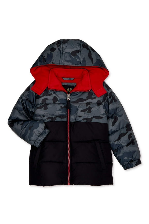 Baby Toddler Boys’ Camo Winter Jacket Coat