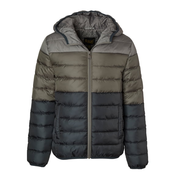 iXtreme Boys Colorblock Midweight Puffer,Sizes 4-7
