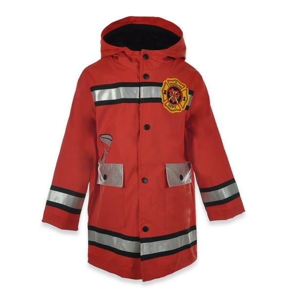 iXtreme Boys Fireman Raincoat with Hood, Sizes 4-7