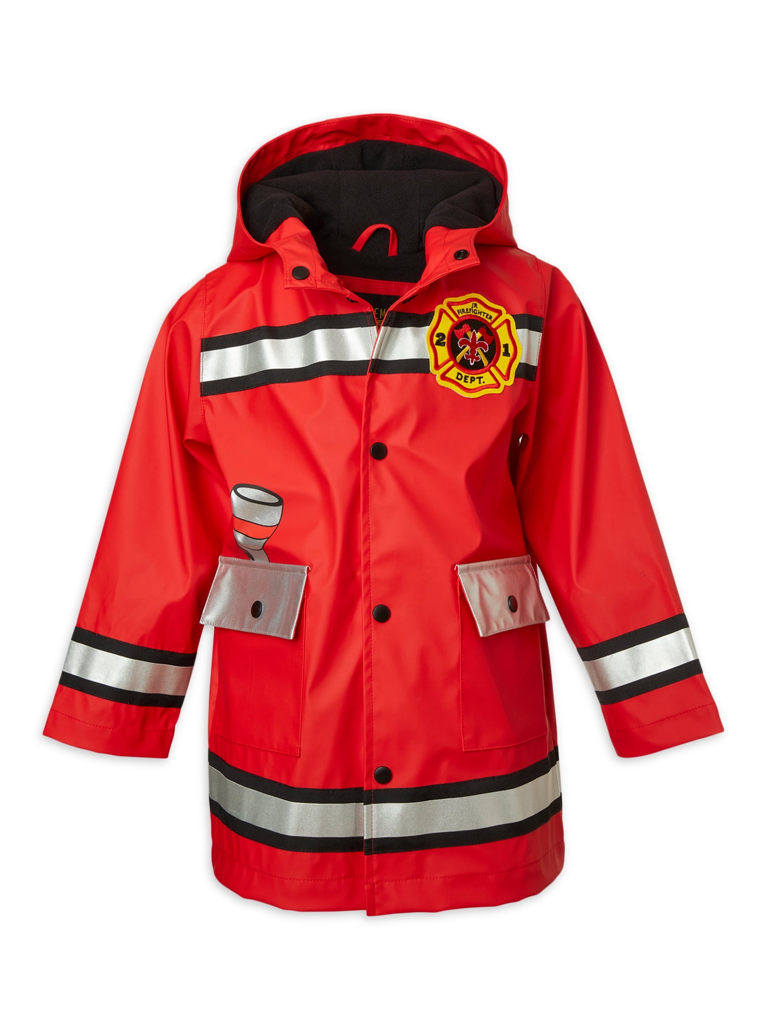iXtreme Boys Fireman Raincoat with Hood Sizes 4 7 Walmart