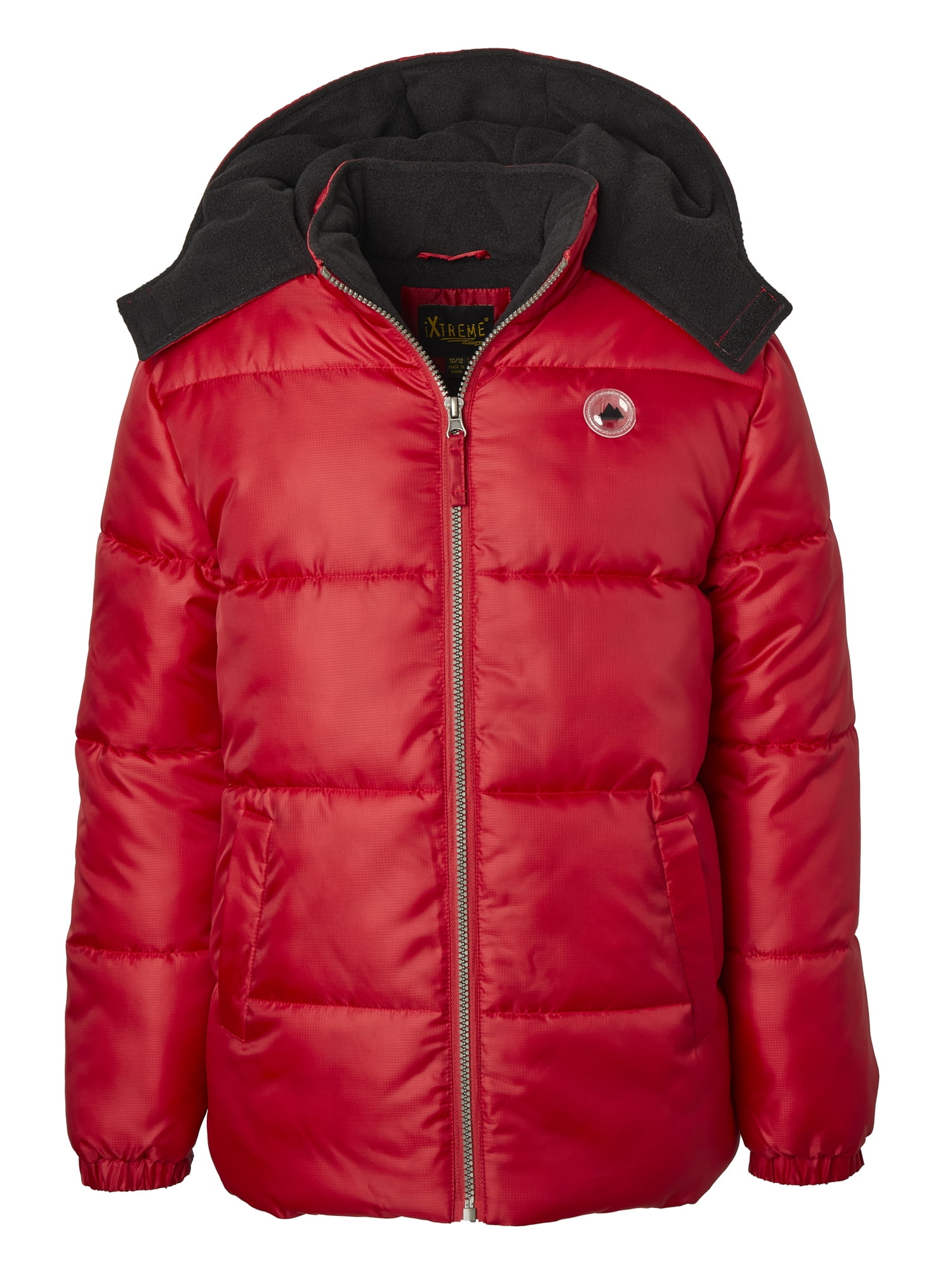 iXtreme Boys Hooded Ripstop Puffer Winter Coat, Sizes 4-18