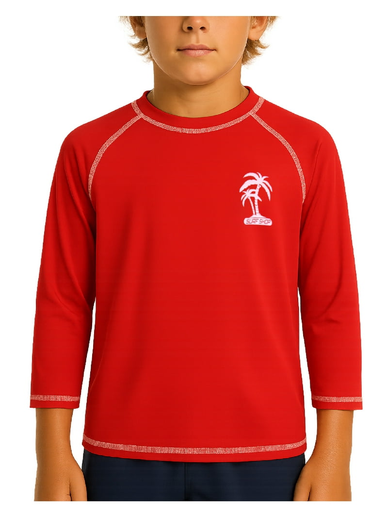 iXtreme Boys' Rash Guard Shirts UPF 50+ Quick Dry Sun Protection