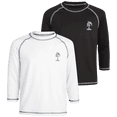 thumbnail image 1 of iXtreme Boys Rash Guard - 2 Pack Quick Dry UPF 50+ Sun Protection Swim Shirt for Boys (4-18), 1 of 7