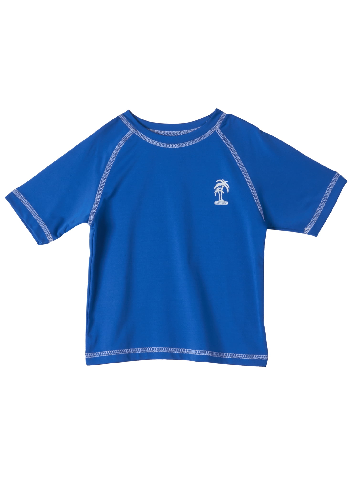 iXtreme Boys Short Sleeve Rashguard Swim Shirt, UPF +50, Sizes 4-18
