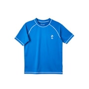 iXtreme Boys Short Sleeve Rashguard Swim Shirt, UPF +50, Sizes 4-18