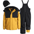 thumbnail image 1 of iXtreme Boys Snowsuit Set - 2 Piece Insulated Ski Jacket and Snow Pants Overall Bibs for Boys (4-18), 1 of 7