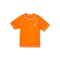 thumbnail image 1 of iXtreme Boys Solid Rash Guard Swim Top with Short Sleeves, Sizes 4-18, 1 of 6