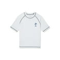 thumbnail image 1 of iXtreme Boys Solid Rash Guard Swim Top with Short Sleeves, Sizes 4-18, 1 of 3