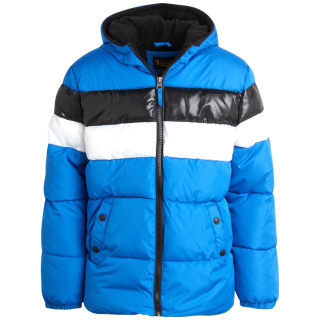 iXtreme Boys' Winter Coat - Fleece Lined Bubble Puffer Windbreaker ...