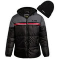 thumbnail image 1 of iXtreme Boys' Winter Jacket - Fleece Lined Bubble Puffer Water Repellent Ski Jacket with Winter Hat (Size 8-18), 1 of 7