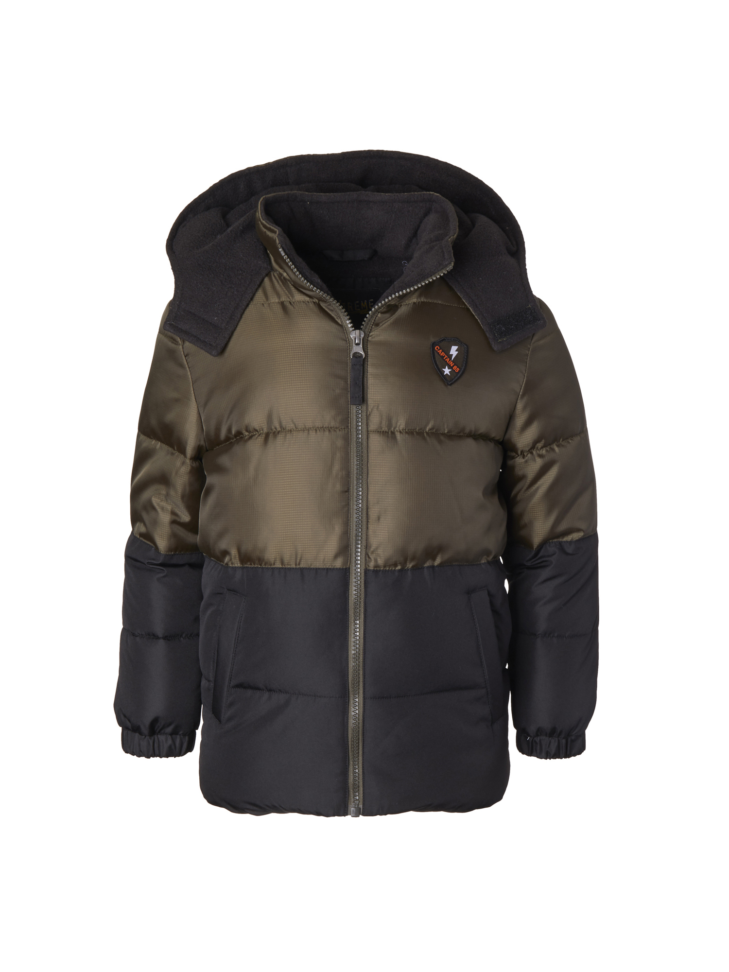 iXtreme Colorblock Puffer Jacket with Front Patch (Little Boys & Big Boys) - image 1 of 3
