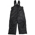 thumbnail image 1 of iXtreme Kids Unisex Insulated Ski Bib Snow pant Snowboard Snowsuit (Black, 5/6), 1 of 4