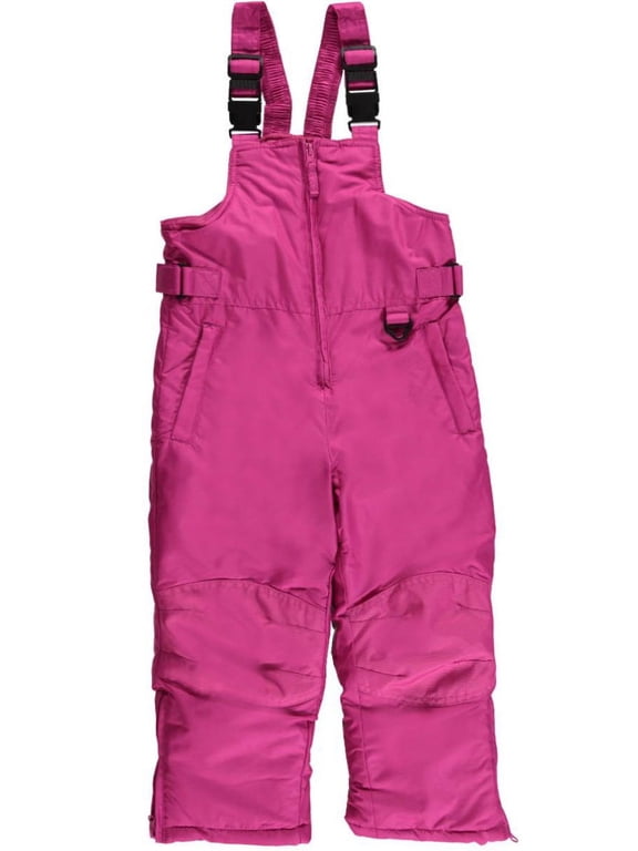 Kids Unisex Insulated Ski Bib Snowpant Snowboard Snowsuit (Berry Size 4)