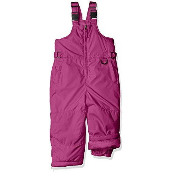 iXtreme Little Girls' Snowbib, Berry, 6X/7