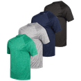 thumbnail image 1 of iXtreme Mens Athletic Shirts - 4 Pack Short Sleeve Dry Fit Sports Workout Shirts for Men, 1 of 7