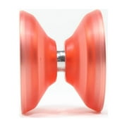 iYoYo SONicWAVE Yo-Yo - Stainless Steel Rings - Polycarbonate YoYo Red/Silver Hub/Silver Ring