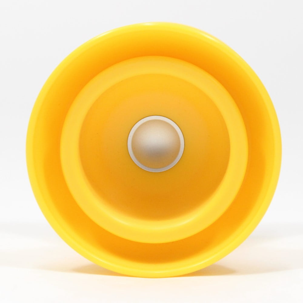 iYoYo UNLiMiTED Yo-Yo - Ryan Connolly Signature Offstring YoYo (Yellow with Silver Hub)
