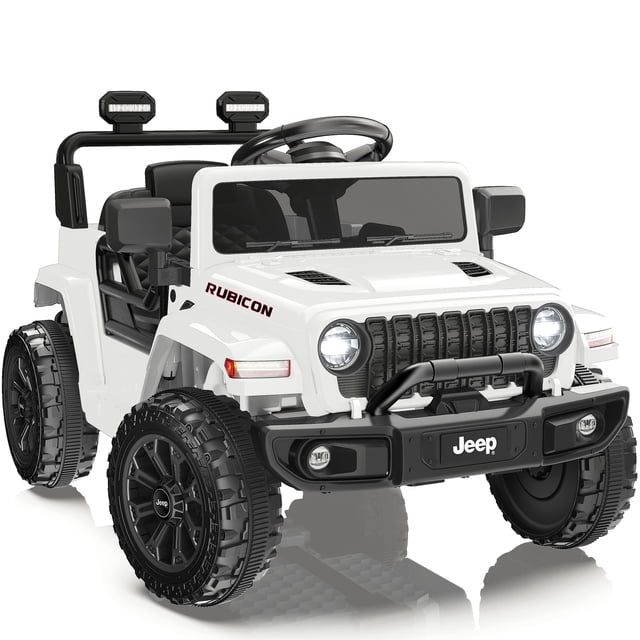 iYofe 12V Jeep Wrangler Rubicon Powered Ride On Car, Electric Car for ...