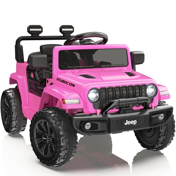 iYofe 12V Jeep Wrangler Rubicon Powered Ride On Car, Electric Car for ...