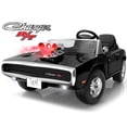 thumbnail image 1 of iYofe 24V 2 Seater Licensed 1970 Dodge Charger R/T Powered Ride-On Car with Remote Control & Safety Belt, Black, 1 of 10