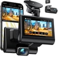 thumbnail image 1 of iZEEKER 4K Dash Cam Front and Rear Wi-Fi GPS, 3" Touchscreen, 4K+1080P Dual Dashcam, 1 Pack, New, 1 of 10